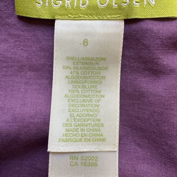 Sigrid Olsen Floral and Sequin Vintage Skirt - Picture 4 of 15